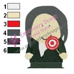 South Park Kid Embroidery Design 05